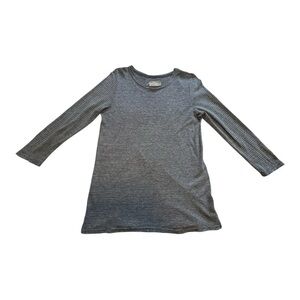 Current Elliott The Petit Tee 3/4 Sleeve In Stevie Stripe - Size Small